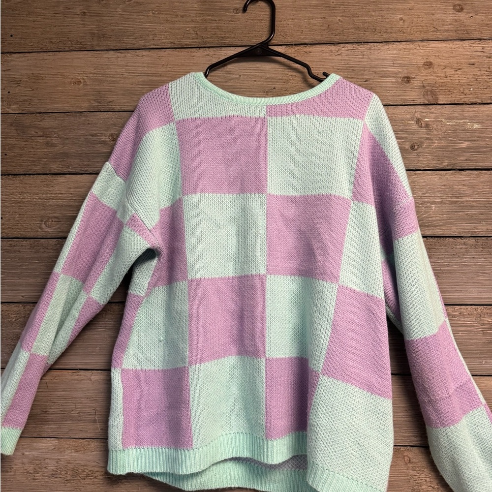 Checkered Sweater